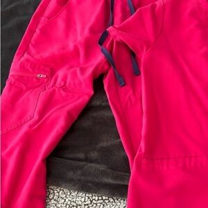 Figs ultra rose Pink Zamora Joggers women’s xs petite!